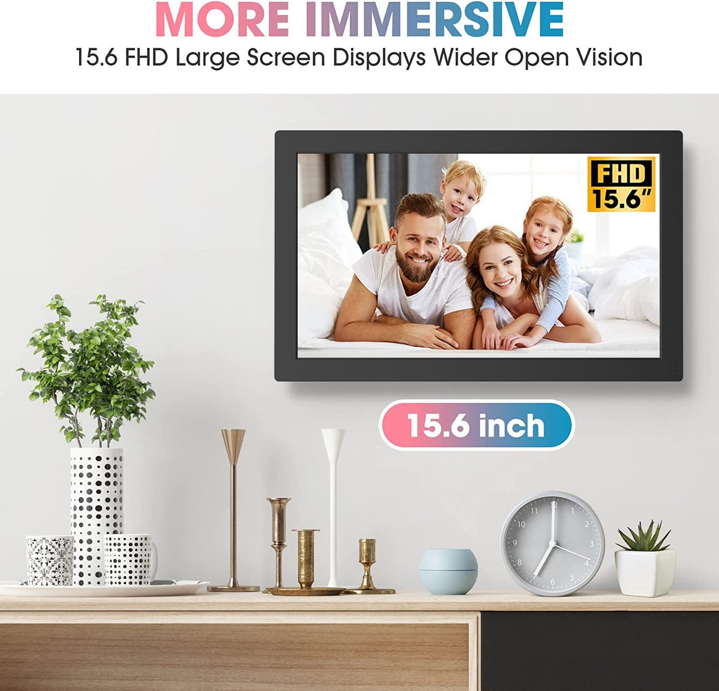 10 Inch LCD Screen Digital Photo Video Frame