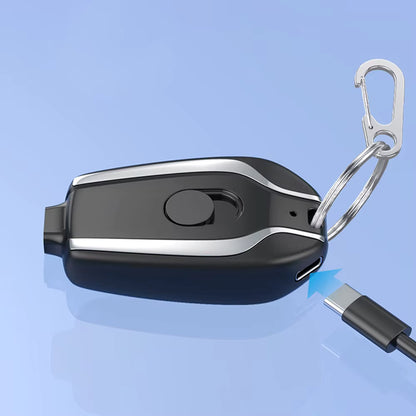 1500mAh Mini Keychain Fast Charging Backup Power Bank
