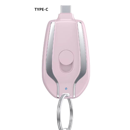 1500mAh Mini Keychain Fast Charging Backup Power Bank